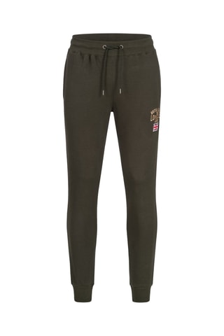 Sweat com capuz e calças de treino Stretton - Bege e verde - Lonsdale