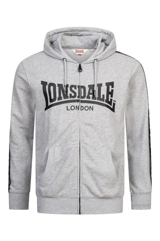 Sweat com capuz - Cinzento