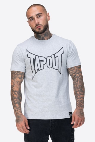 T-shirt regular - Cinzento