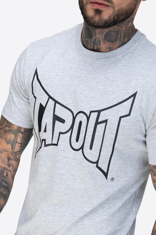 T-shirt regular - Cinzento