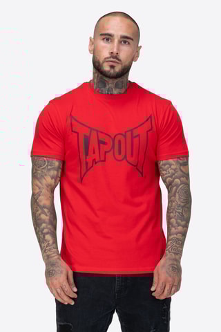 T-shirt regular - Vermelho
