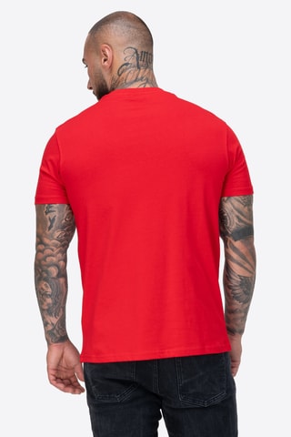 T-shirt regular - Vermelho