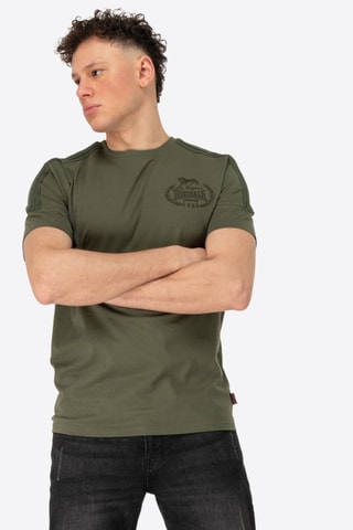 T-shirt regular - Verde-azeitona