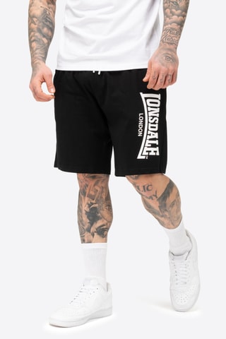 T-shirt regular e calções regular - Preto