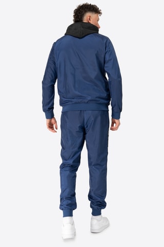 Casaco com capuz e calças - Azul-marinho