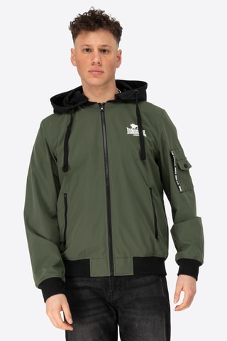 Bomber com capuz - Caqui