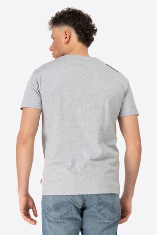 T-shirt regular - Cinzento-claro mesclado