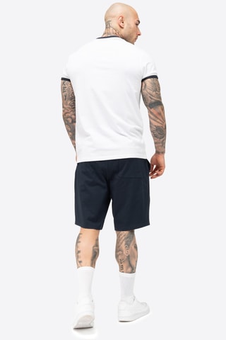 T-shirt regular e calções regular - Branco e preto