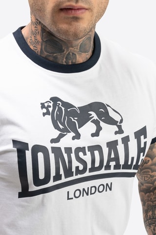 T-shirt regular e calções regular - Branco e preto