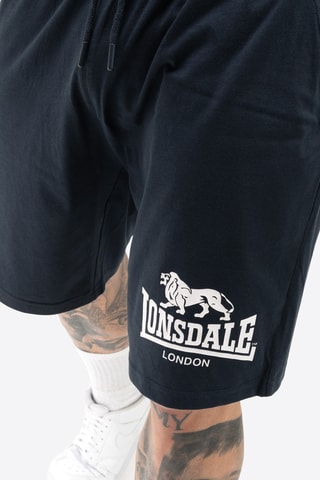 T-shirt regular e calções regular - Branco e preto