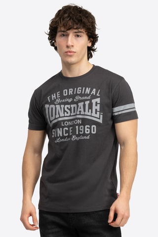 T-shirt regular - Cinzento