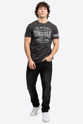 T-shirt regular - Cinzento