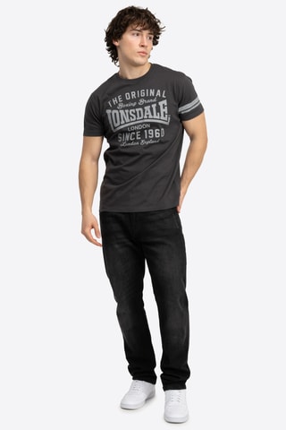 T-shirt regular - Cinzento