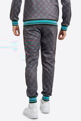 Casaco e calças - Cinzento e turquesa