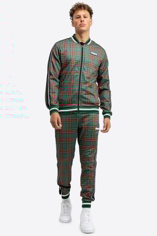 Bomber e calças slim - Verde-escuro