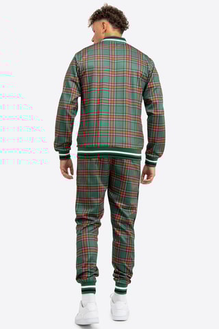 Bomber e calças slim - Verde-escuro