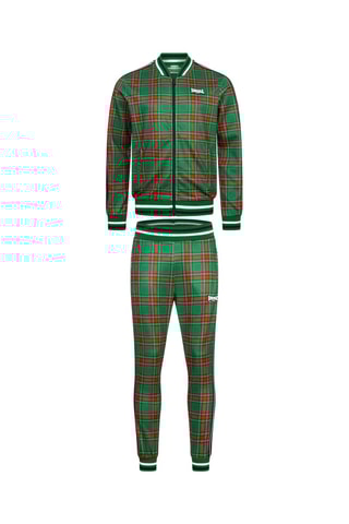 Bomber e calças slim - Verde-escuro