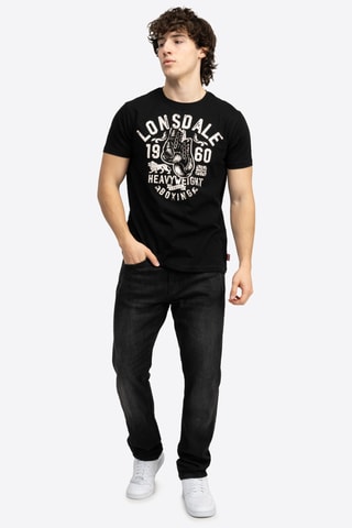 T-shirt regular - Preto
