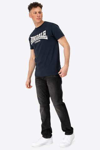 T-shirt regular - Azul-marinho