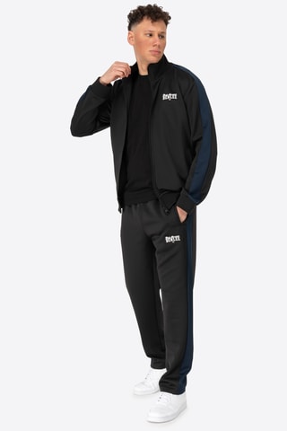 Casaco e calças - Preto e azul-noite