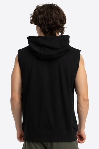 Sweat sem mangas - Preto