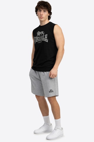 Calções e t-shirt regular - Cinzento e preto