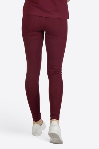 Leggings de cintura alta - Bordô