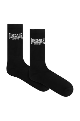 6 pares de meias - Preto e branco