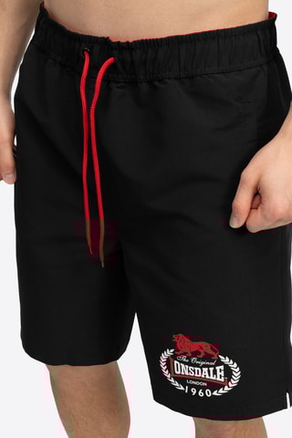 Calções de praia - Preto