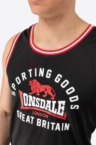 Camisola de alças e calções - Preto