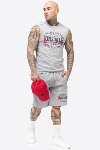 Calções - cinzento