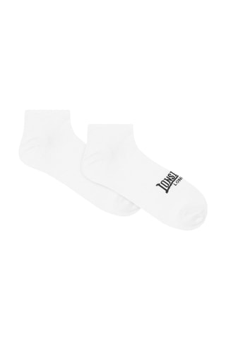 6 pares de meias - Branco e preto