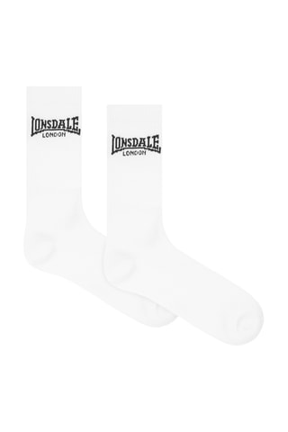 6 pares de meias - Branco e preto