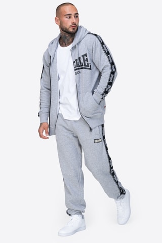 Calças slim - Cinzento-claro mesclado