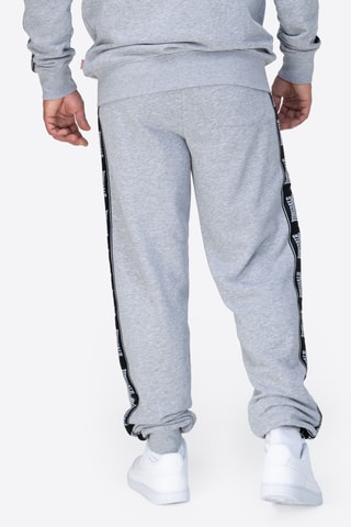 Calças slim - Cinzento-claro mesclado