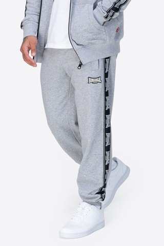 Calças slim - Cinzento-claro mesclado