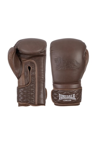 Luvas de boxe em couro - Castanho