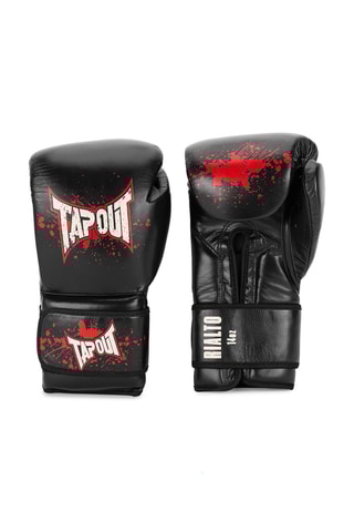 Luvas de boxe em couro - Preto 