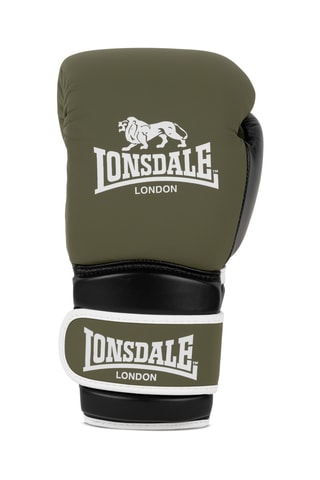Luvas de boxe em couro - Caqui 