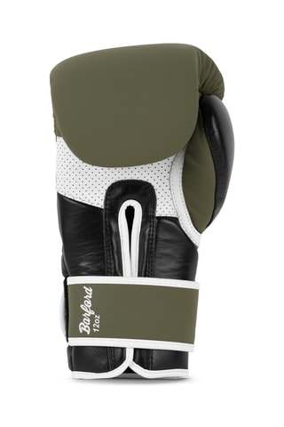 Luvas de boxe em couro - Caqui 