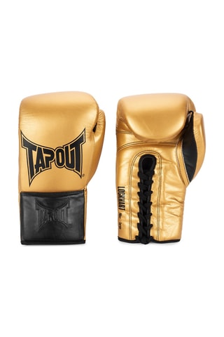 Luvas de boxe em couro - Dourado 
