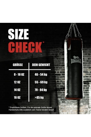 Luvas de boxe em couro - Preto