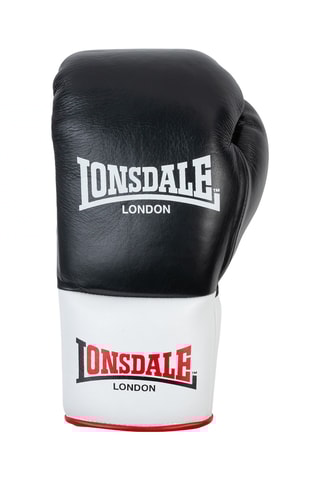 Luvas de boxe em couro - Branco e preto