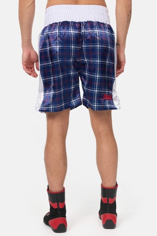 Calções de boxe - Azul-marinho e branco