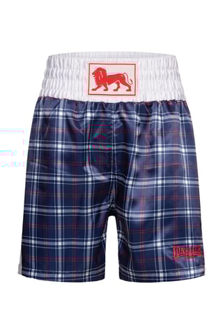 Calções de boxe - Azul-marinho e branco