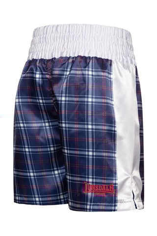 Calções de boxe - Azul-marinho e branco