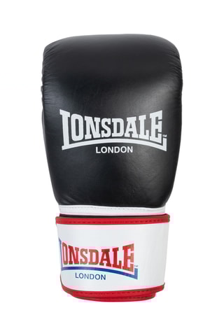 Luvas de boxe em couro - Vermelho e branco