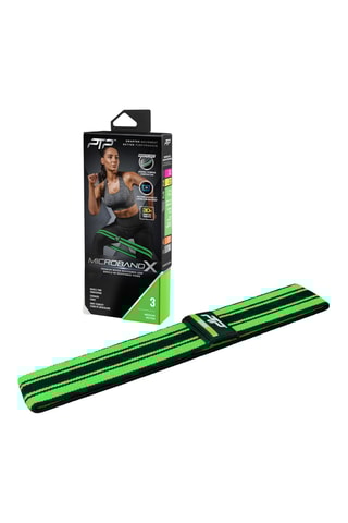 Tira de resistência - Verde e preto