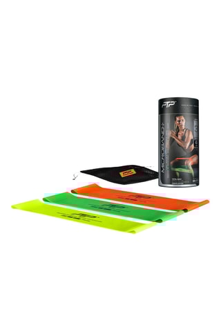 3 tiras de resistência - Laranja e verde