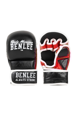 Luvas de sparring MMA em couro - Preto